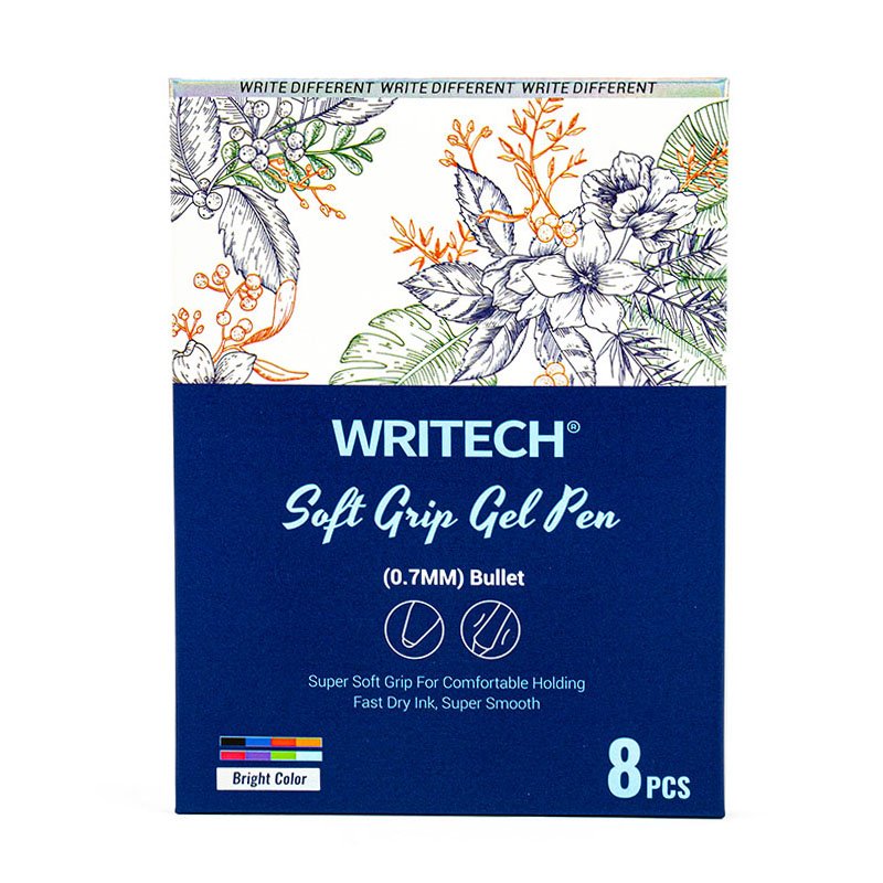 Soft Grip Gel Pen W-0137M-195