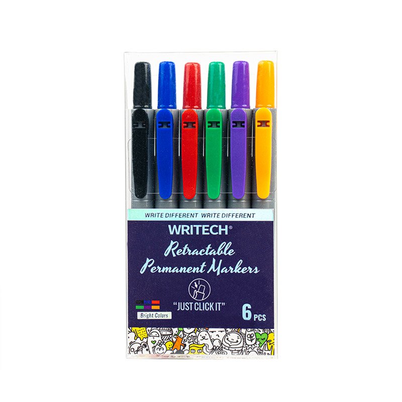 Rretractable Permanent Marker W-805PM-441