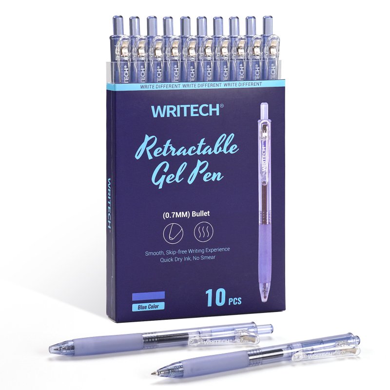 Blue Ink Gel Pen W-099BL-559